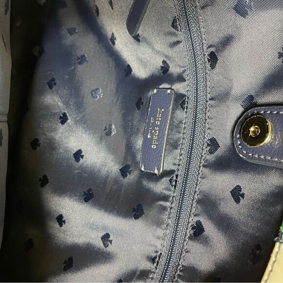 Kate Spade Dawn Breeze multi color Nylon  Medium Satchel/Shoulder bag . - Picture 9 of 12